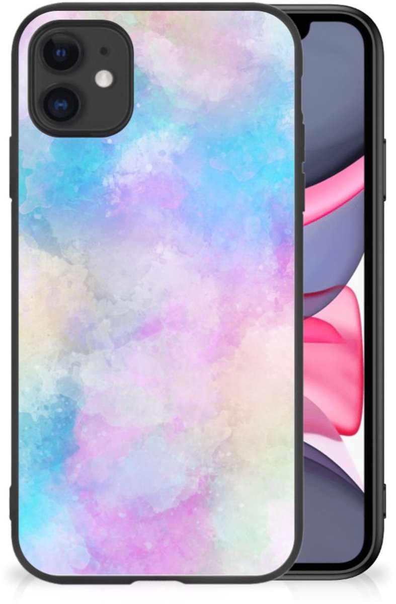 Kleurrijke Telefoonhoesje iPhone 11 Watercolor Light