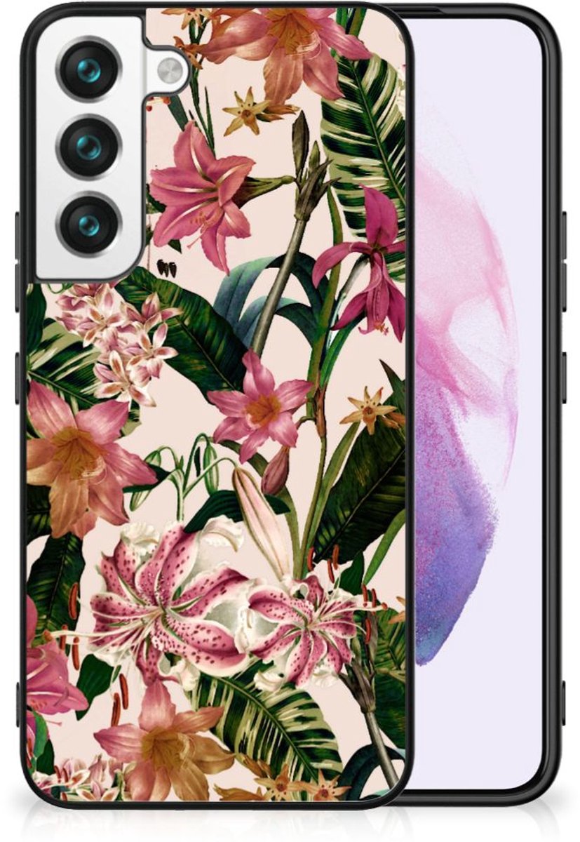 Samsung Galaxy S22 Bloemen Hoesje Flowers