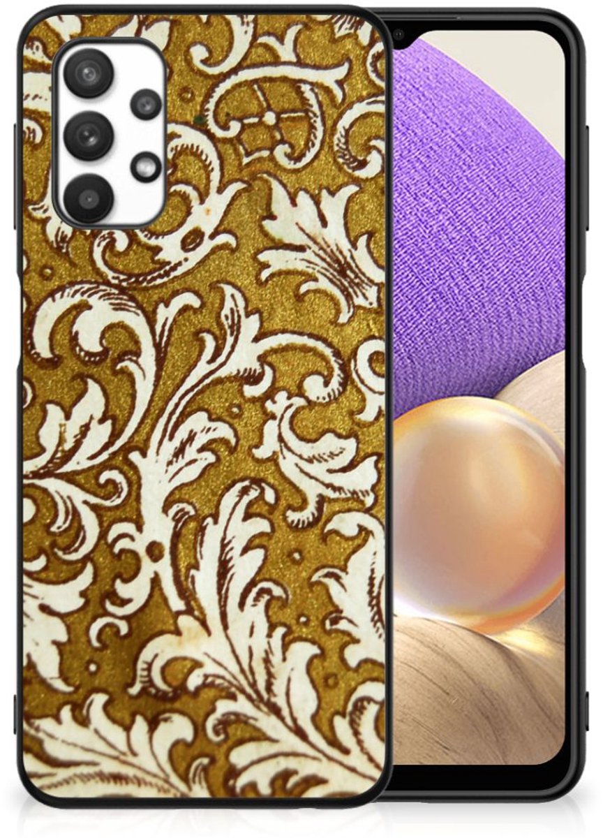 Back Cover Samsung Galaxy A32 5G Barok Goud