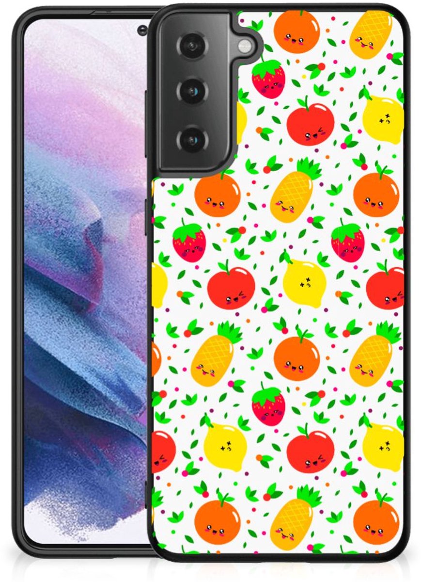 Samsung Galaxy S21 Plus Back Cover Hoesje Fruits