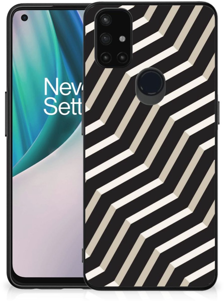 Back Cover voor OnePlus Nord N10 5G Backcover Illusion