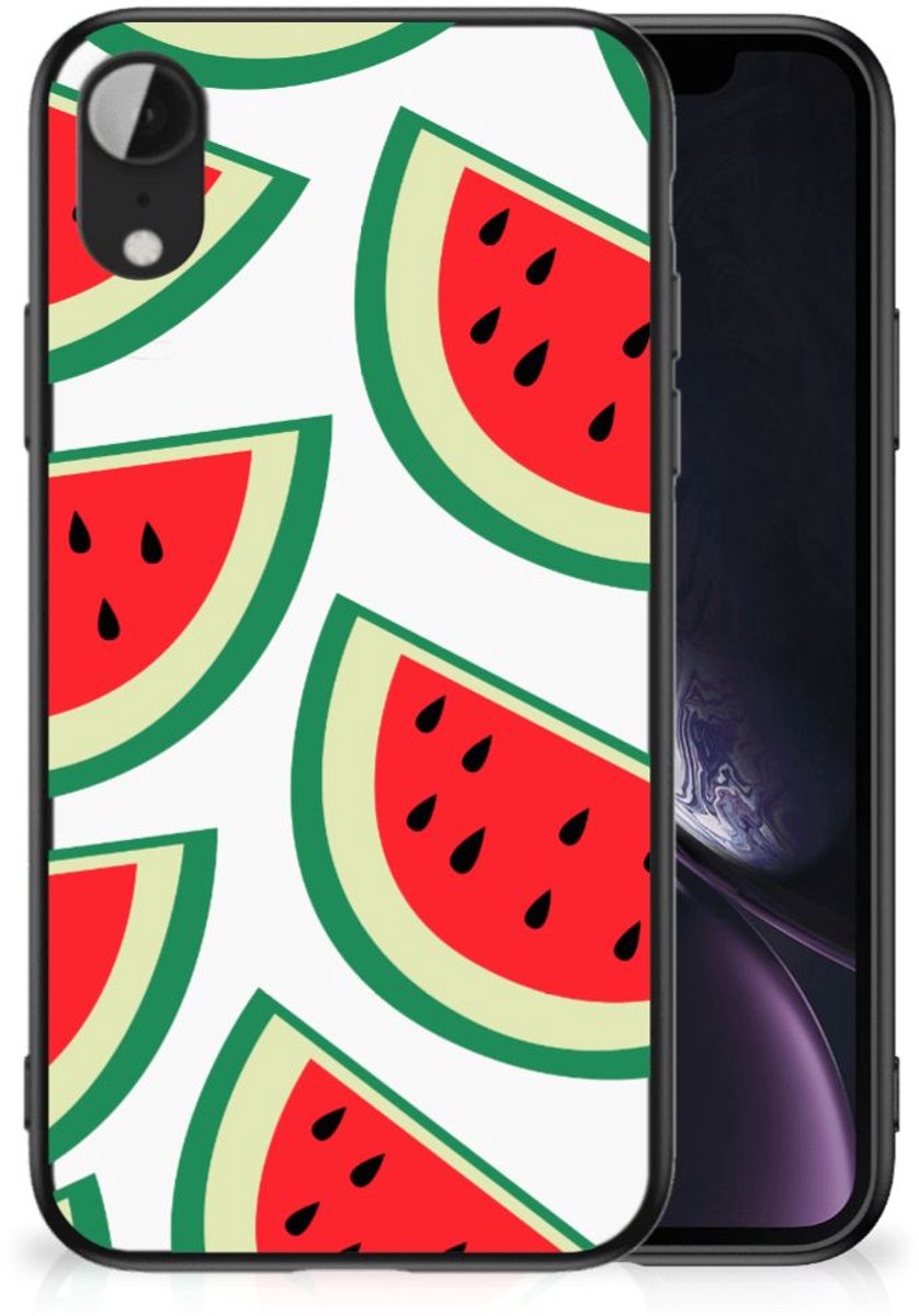 Apple iPhone XR Back Cover Hoesje Watermelons