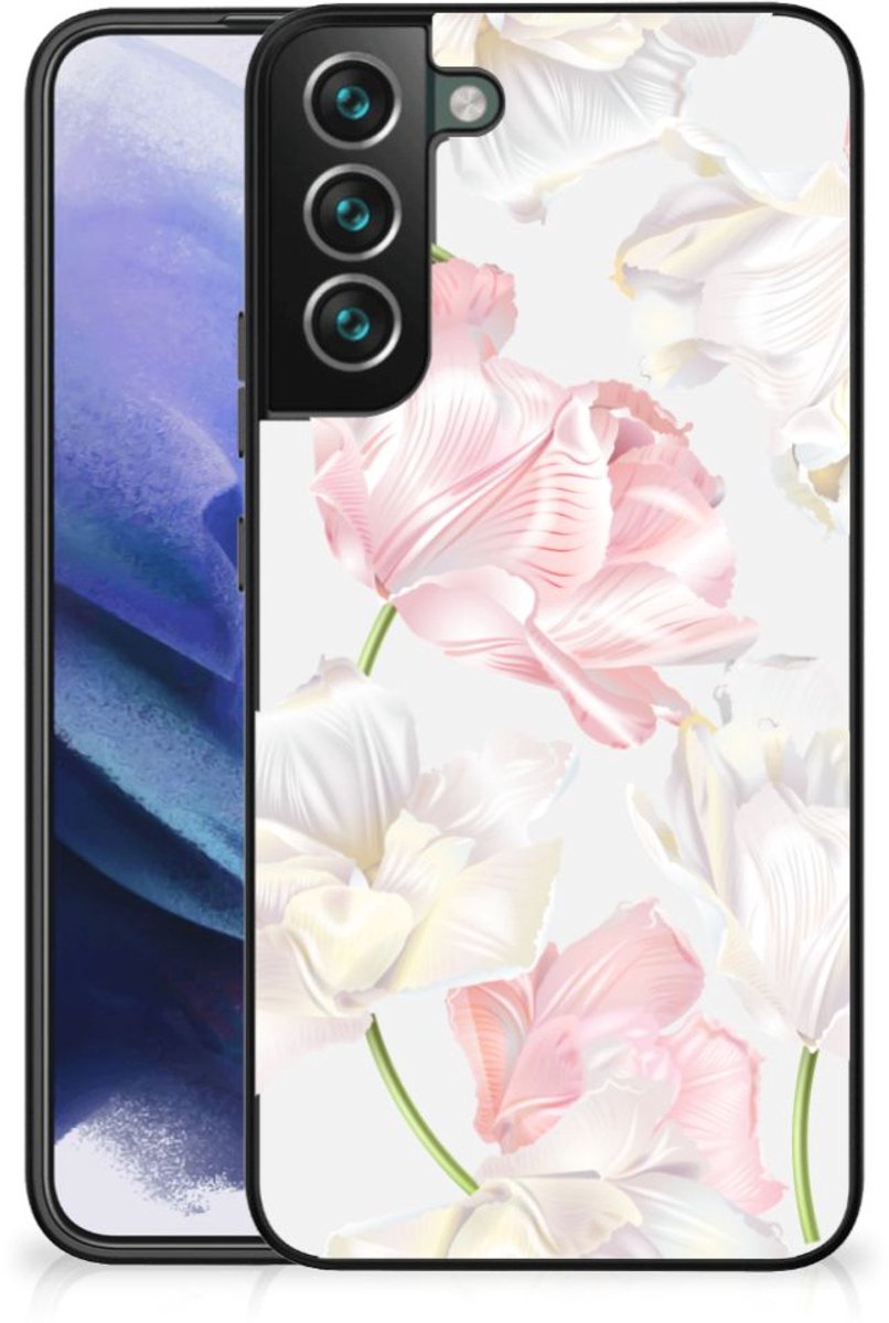 Back Cover voor Samsung Galaxy S22 Plus Bloemen Hoesje Lovely Flowers