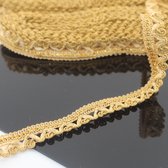 RUBAN PASSEMENTERIE LUREX/RUBAN FANTAISIE 9 MÈTRES, Largeur 16 MM, Couleur OR