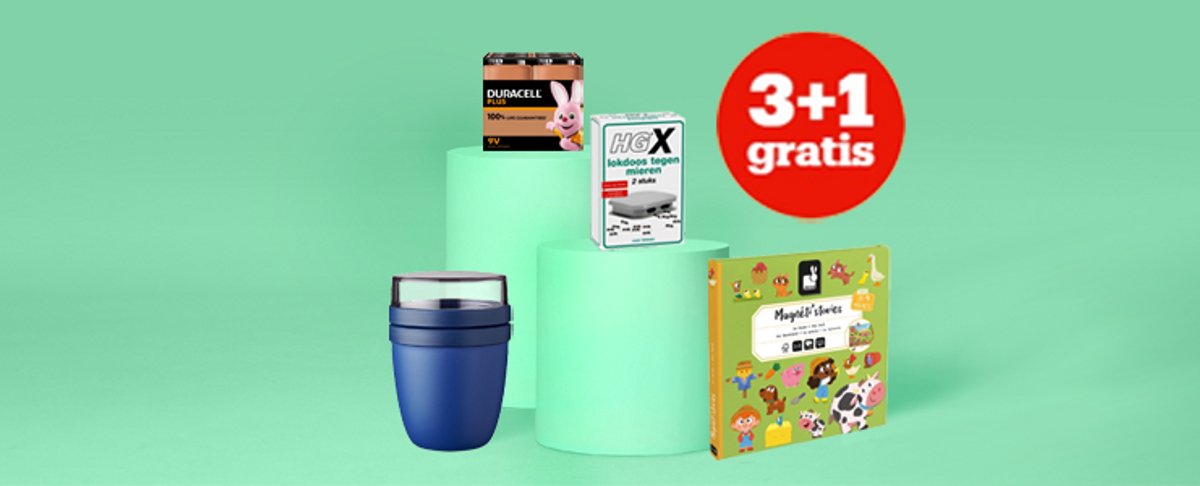 3+1 gratis