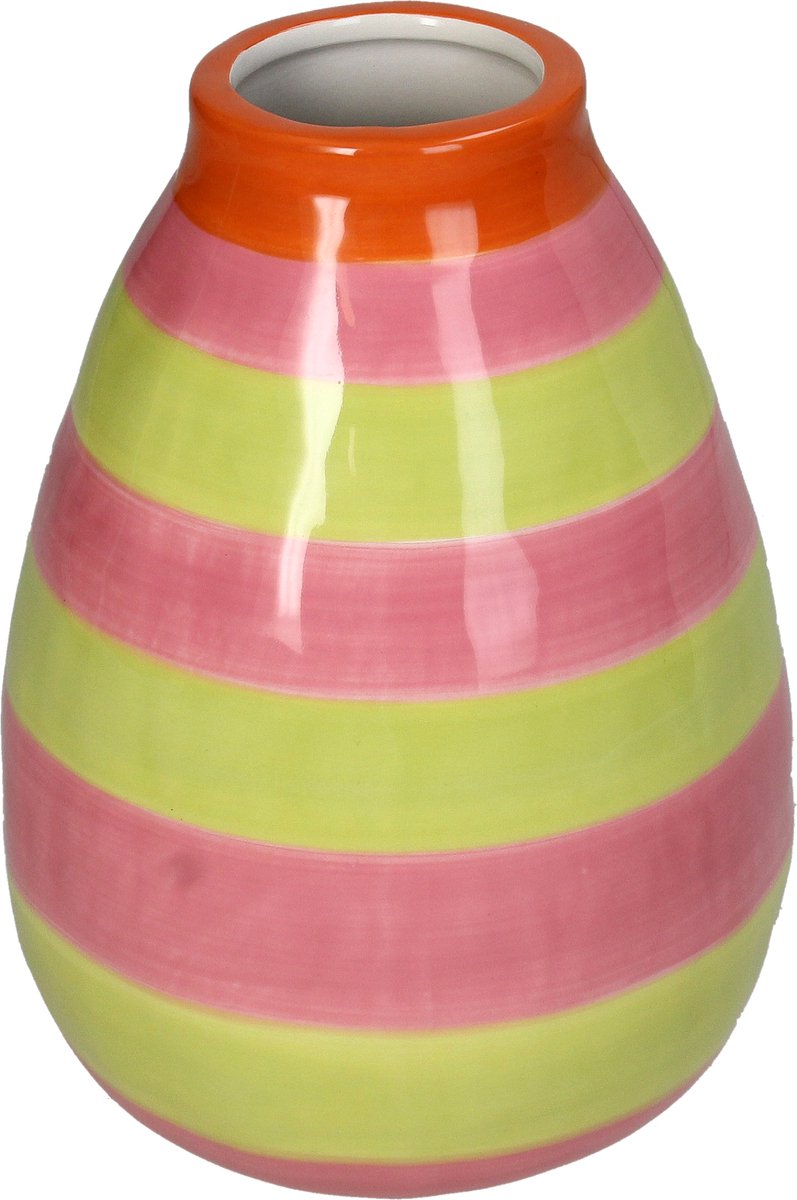 HD Collection Vase NO.01 Dolomite Multi 12.4x12.4x17.8cm