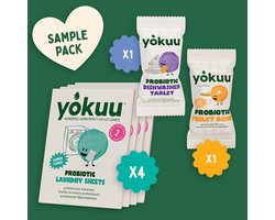YOKUU - Wasstrips Proefpakket + 1 X Toiletbomb en 1 X Vaatwas tablet - 8 Probiotische Wasdoekjes