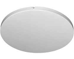 Plafondplaat Ø 50 cm zonder gaten wit