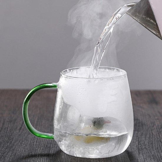Dubbelwandige Geïsoleerde Koffieglazen - Borosilicaatglas - Schattige