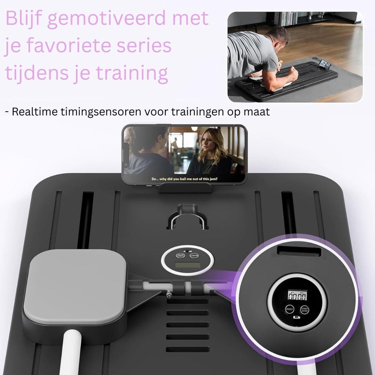 ZRSS ZRSS Pilates Board - afbeelding 2