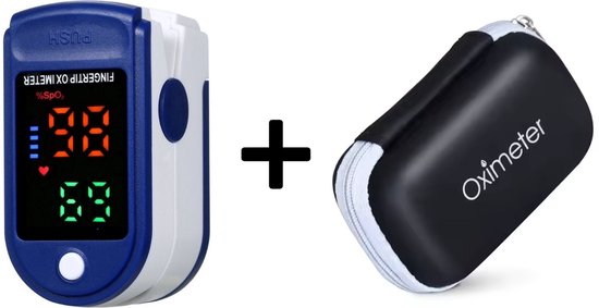 Saturatiemeter - Medisch Hulpmiddel - Oximeter en Hartslagmeter – Zuurstofmeter Vinger – Pulse Oximeter – Saturatiemeters – Gezondheidstool - Sport - Thuisgebruik