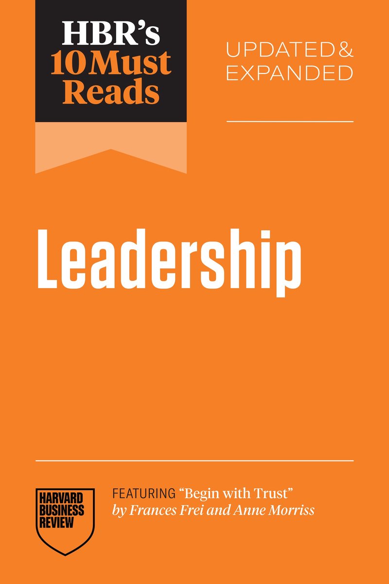 Omslag van HBR's 10 Must Reads- HBR's 10 Must Reads on Leadership, Updated and Expanded