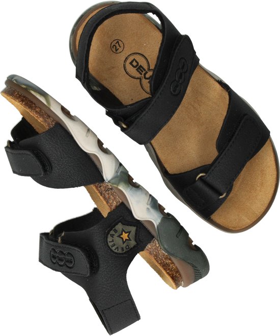 Develab - 48493 - Sandalen - Kleur: Zwart - Maat: 33