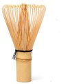 Matcha Klopper - Premium Matcha Whisk - Bamboe - 100 borsteltjes - 11 cm lang