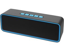 Lzwintrading Bluetooth Speaker Draadloos - IP67 Waterproof - Draagbare Outdoor Mini Luidspreker - Sterke Bas met Basradiatoren - Ondersteunt TF-kaart en AUX