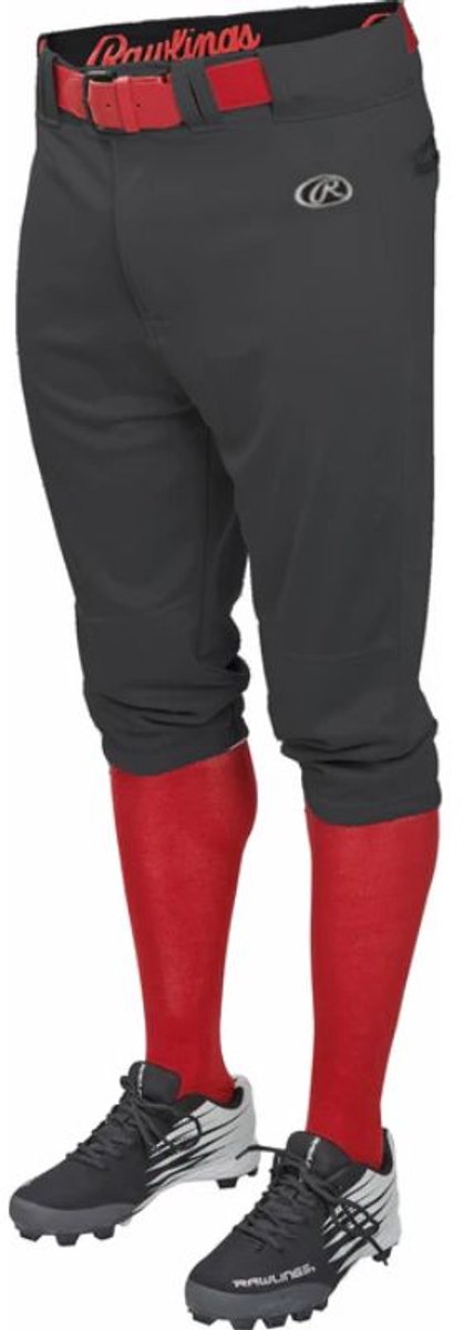 Rawlings LNCHKP Launch Knicker Pant XL Black Knicker Pants voor Sport Honkbal/Softball