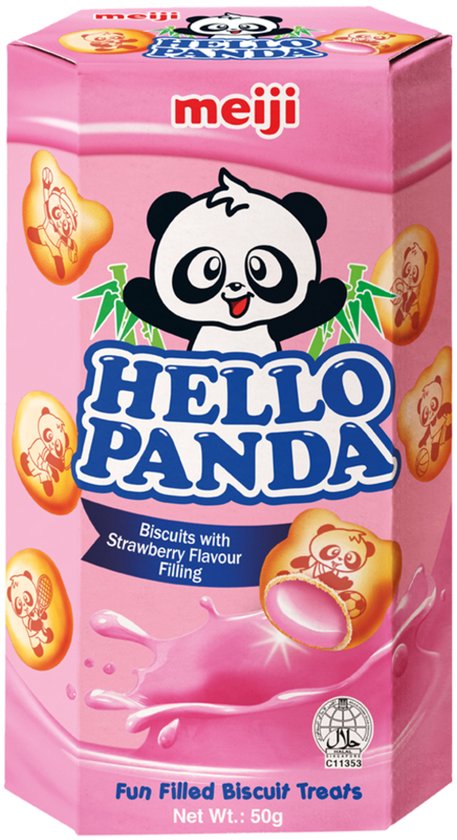 Hello Panda Strawberry (10 x 50g)