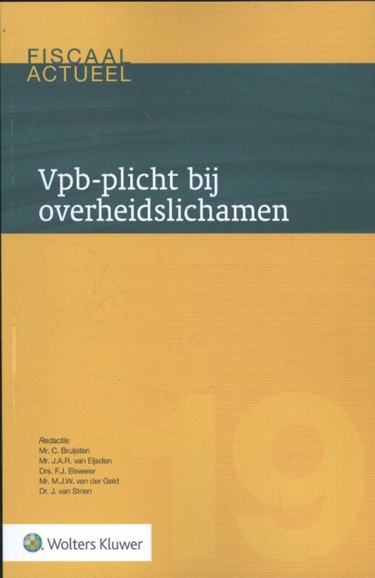 Vpb-plicht bij overheidslichamen - cover