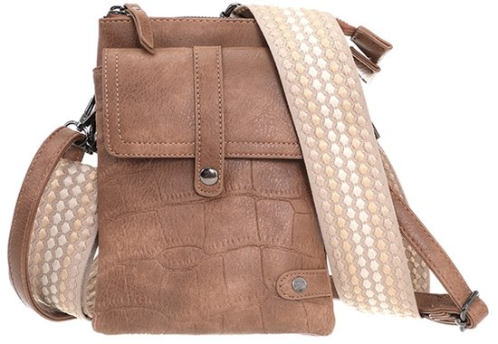 Camel telefoon- en schoudertasje Tyler OLT16401