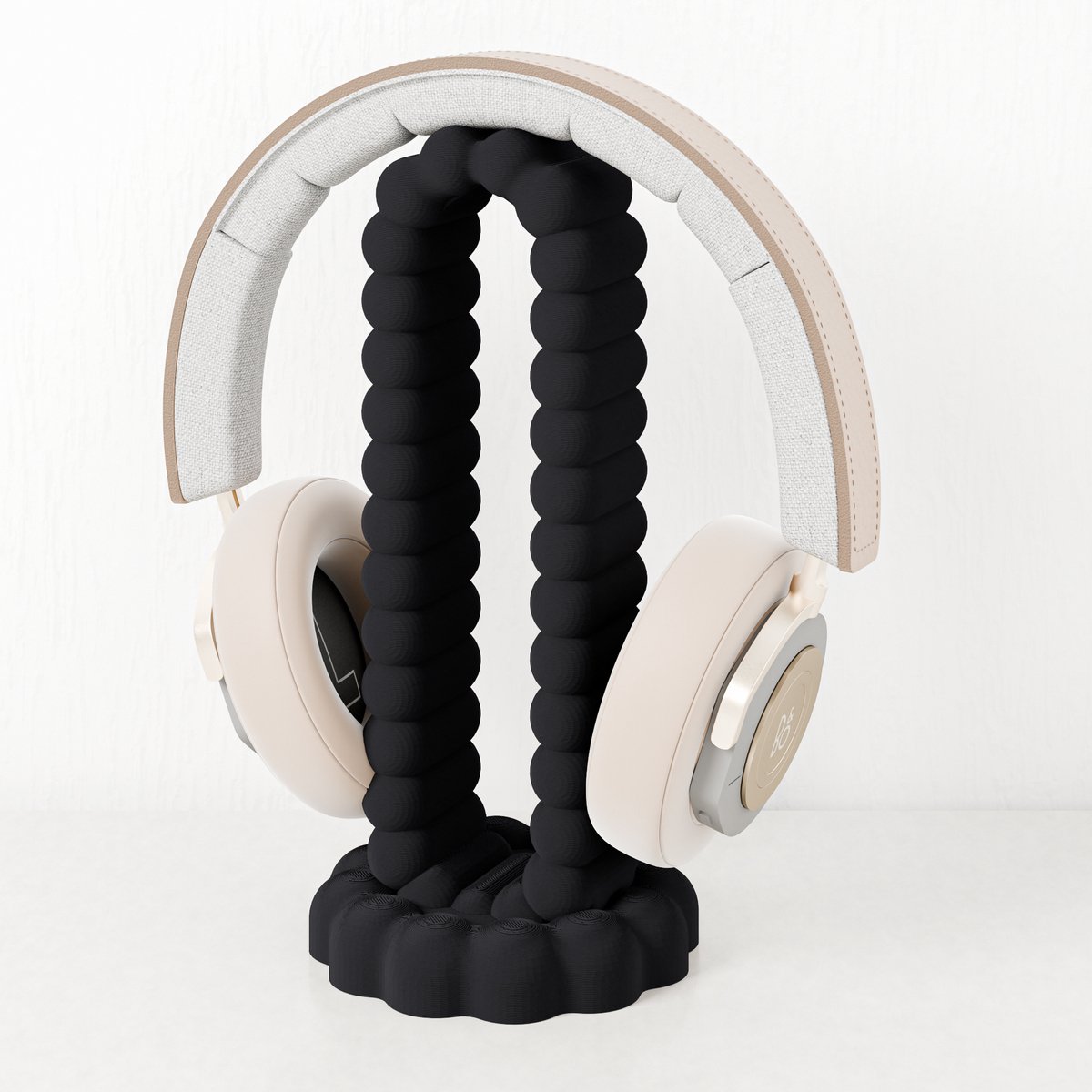Headset houder zwart - Fleuriek koptelefoon houder - Headset stand bureau accessoire - Headphone stand - Game accessoires voor koptelefoon