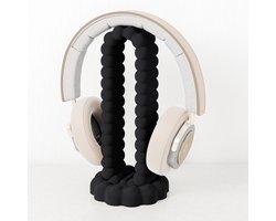 Headset houder zwart - Fleuriek koptelefoon houder - Headset stand bureau accessoire - Headphone stand - Game accessoires voor koptelefoon