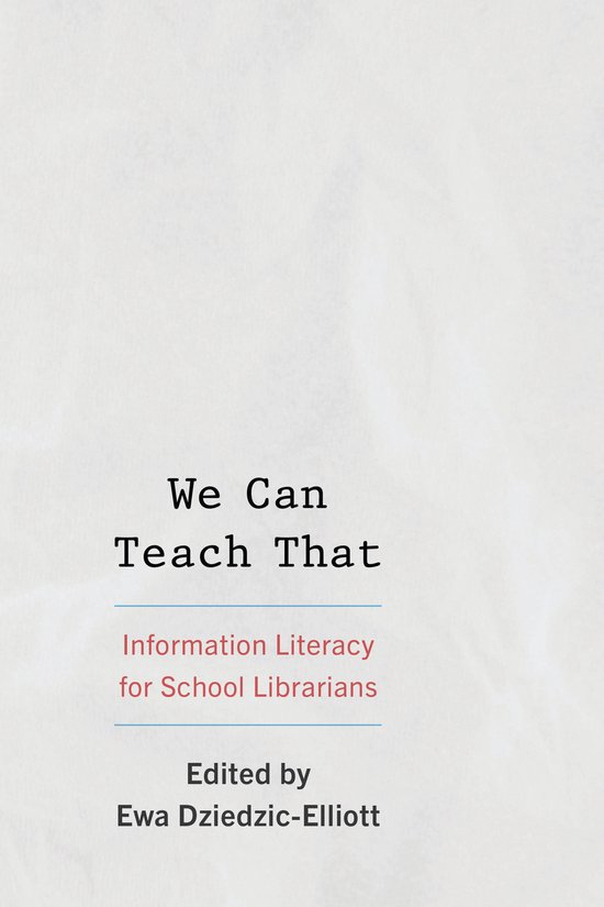 We Can Teach That - cover