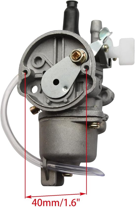 Geschikt voor PZ13 13mm carburateurvervanging voor 2-takt 47cc 49cc 50cc pocketbikemotor, mini-quad, ATV-crossmotor van Merkloos	 — afbeelding 3