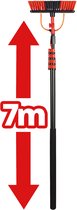 Shine Brosse de Lavage Télescopique / Brosse à Eau Extensible - XXL 7 Mètres