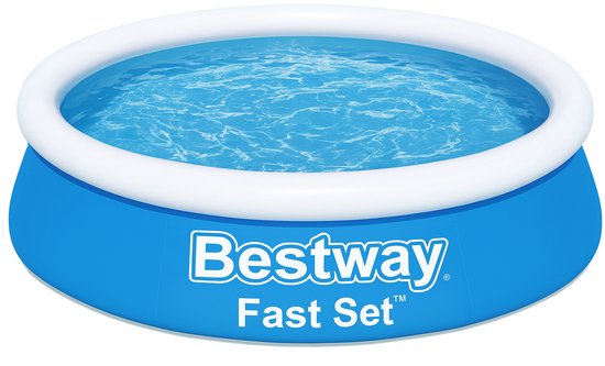 Foto: Bestway kinderzwembad 183 cm model 57392 opblaasbare rand