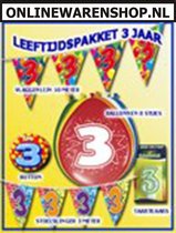 Feestpakket 3 jaar