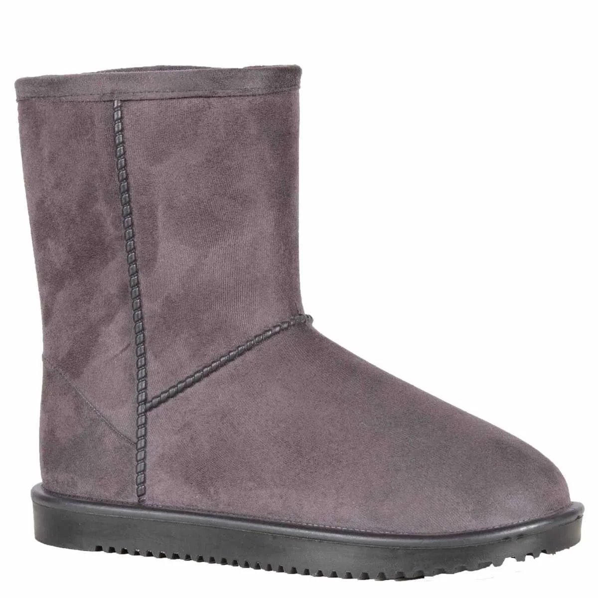 Mondoni Halden Fur Vrijetijdslaars - Maat: 41 - Grijs - Polyester