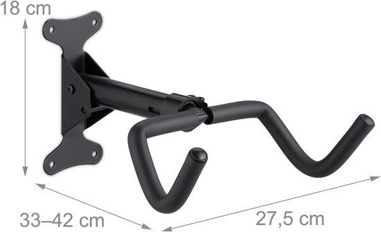 fiets ophangsysteem - tot 50 kg - draaibaar - muurbeugel van Fiets. — afbeelding 3