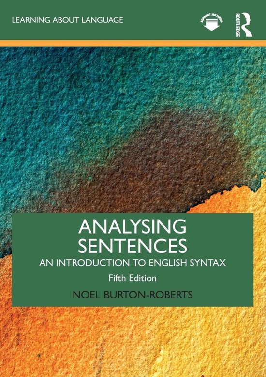 Learning about Language- Analysing Sentences