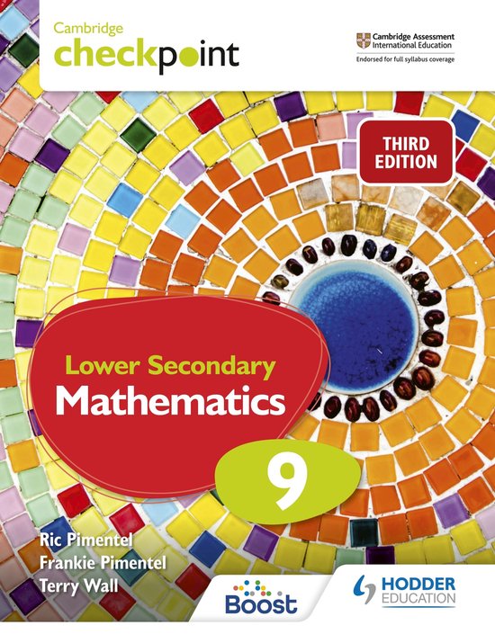 Cambridge Checkpoint Lower Secondary Mathematics Student's B ... - cover