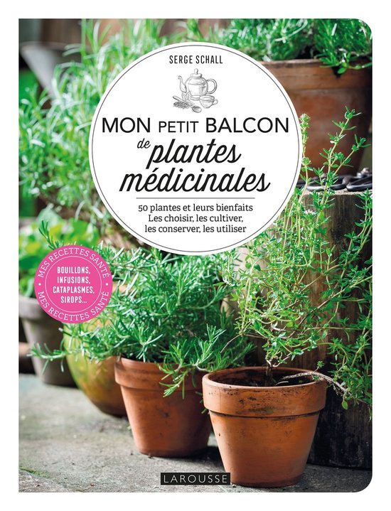 Mon petit balcon de plantes médicinales - cover
