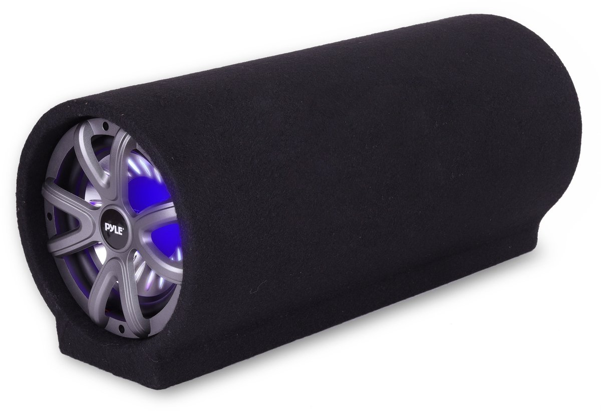 Pyle Luidspreker - Subwooferbuisluidspreker - Buisvormige Subwoofer - 250 Watt- Audio Geluidscomponent Luidsprekerbehuizingssysteem – Subwoofer Speaker