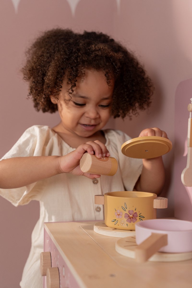 Little Dutch Speelkeuken - Hout - Pink — afbeelding 4