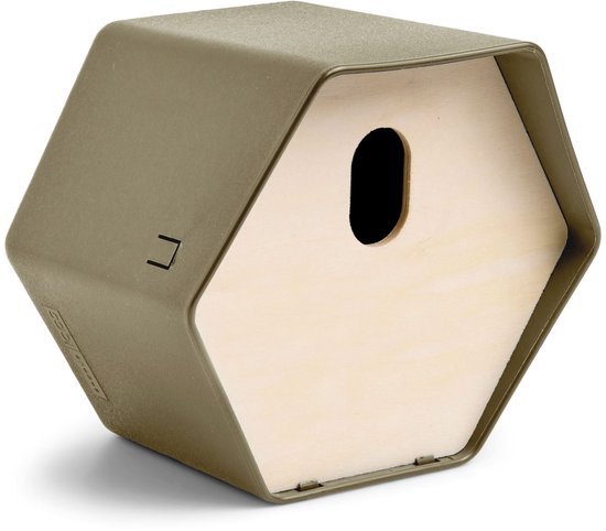 Capi Europe - Vogelhuisje ovaal Hive - 19x23x20 - Groen - Capi ...