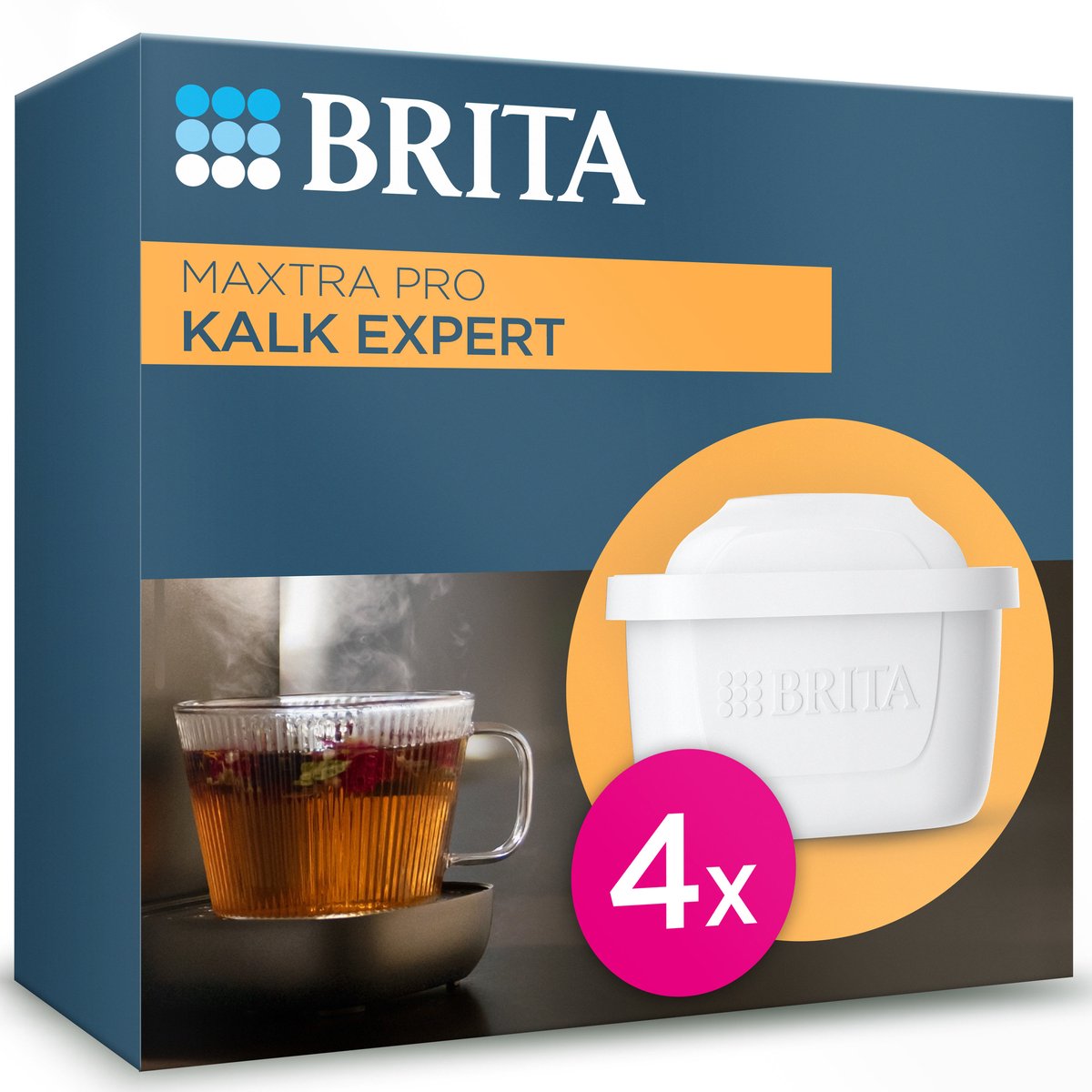 BRITA - Waterfilterpatroon - MAXTRA Pro Kalk Expert - 4Pack