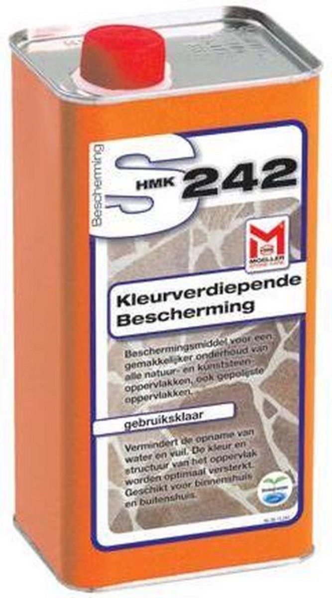 Moeller HMK S242 Kleurverdiepende Bescherming – Voor Natuursteen & Kunststeen – Direct Gebruiksklaar – Binnen & Buiten