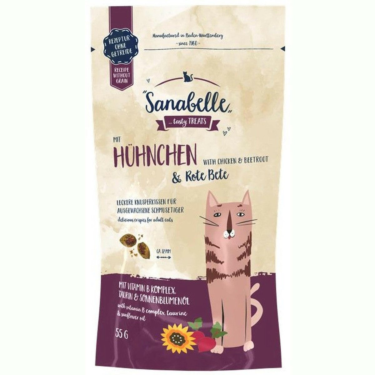 Sanabelle Knapperige Kussentjes - Kip & rode biet