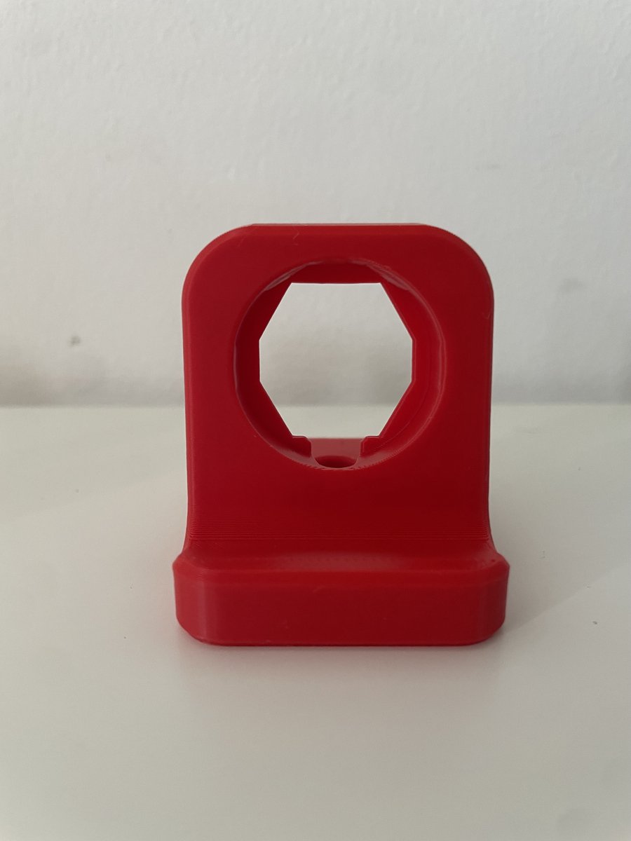 Apple Watch Houder / Dock / Stand – Geschikt voor Magnetische Oplader – Rood