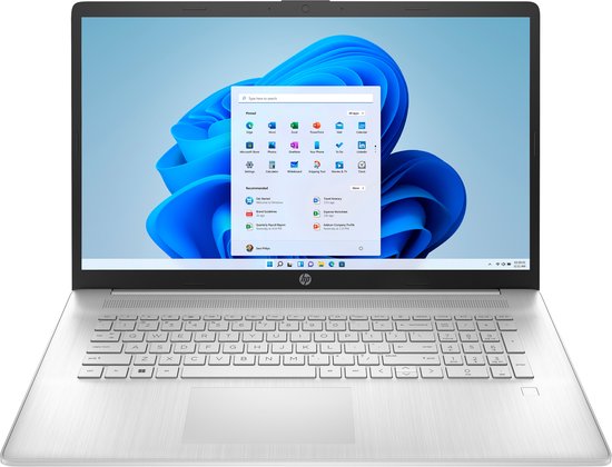 HP 17-cn2068cl Intel® Core™ i5 i5-1235U Laptop 43,9 cm (17.3") Full HD 8 GB DDR4-SDRAM 512 GB SSD Wi-Fi 6 (802.11ax) Windows 11 Home Zilver - HP - Hoofdafbeelding
