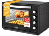 TZS First Austria mini oven 60L - 2000W - Vrijstaande Heteluchtoven - max 230°C - Zwart