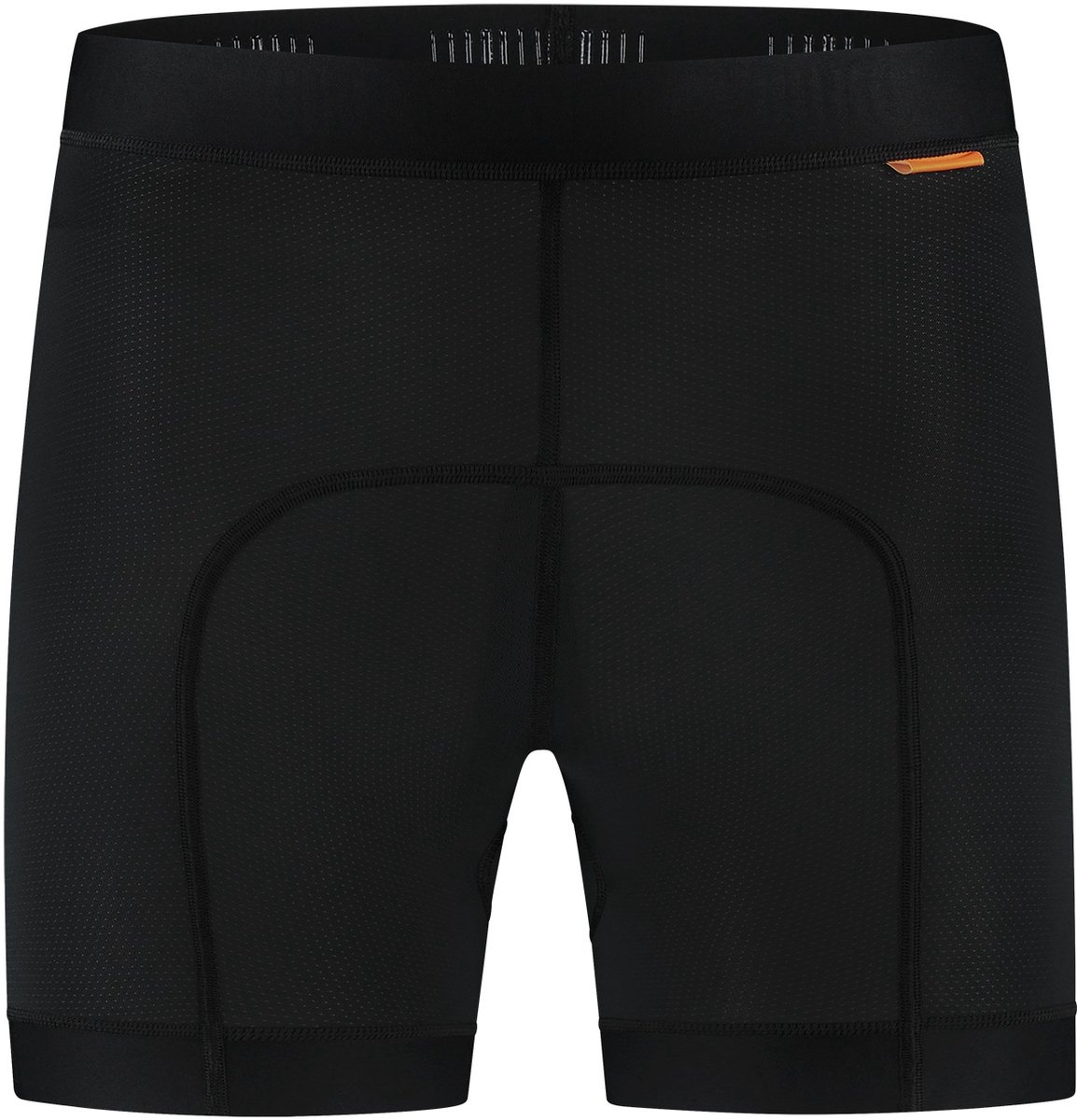 bikeboxer. motoronderbroek met zeem heren Zwart - XL