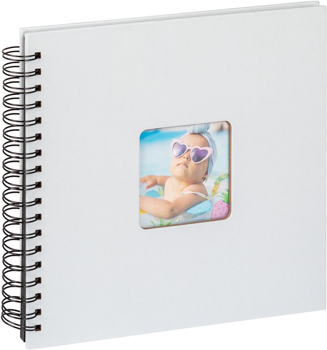 Walther SA-108-BL Fun Baby Selection - Spiraal album - Formaat 26 x 25 cm - Lichtblauw