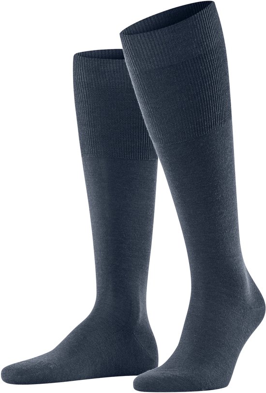 Chaussettes hautes homme FALKE Airport - bleu (bleu foncé mél.)