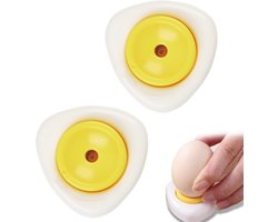 2x Eierprikker - Ei Prikker - Eiprikker - Halfautomatische Eierschalen - Eierschaal Perforator - Eierprikapparaat - Eieren Koken - Gaatjesmaker - voor Het Inprikken Van de Eieren