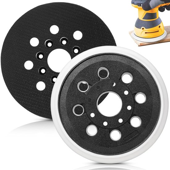 Patin De Rechange Pour Ponceuse Bosch PEX220 - Tampon Auto-agrippant 125mm - Qualité Supérieure
