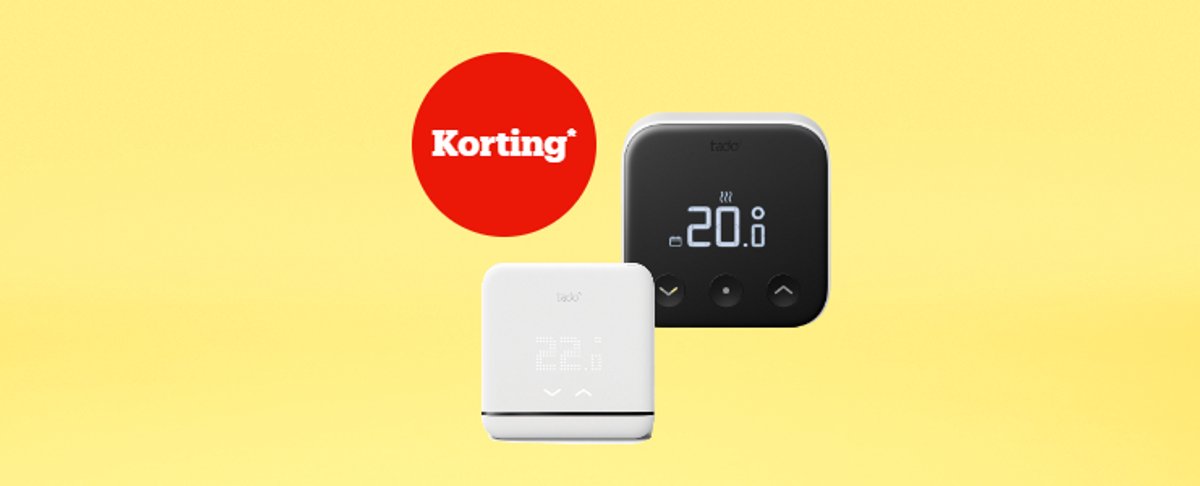 Korting* op tado°
